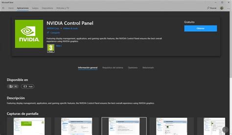 Ya Podemos Descargar El Panel De Control De NVIDIA Desde La Tienda De