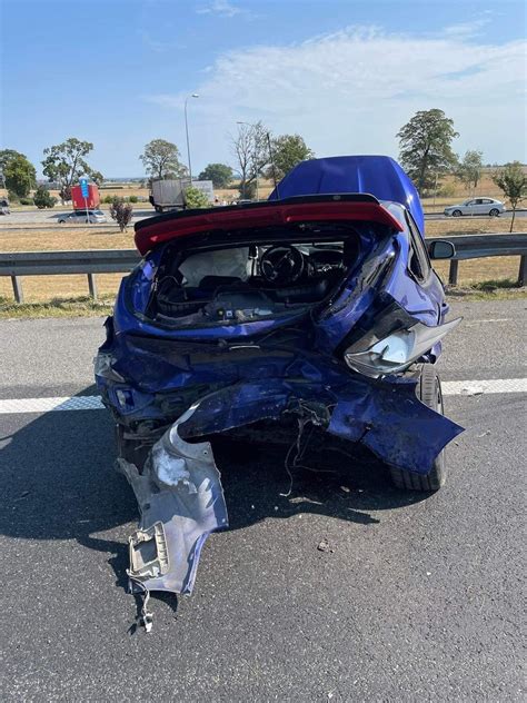 Karambol na autostradzie A1 Na jezdni w kierunku Gdańska zderzyło się