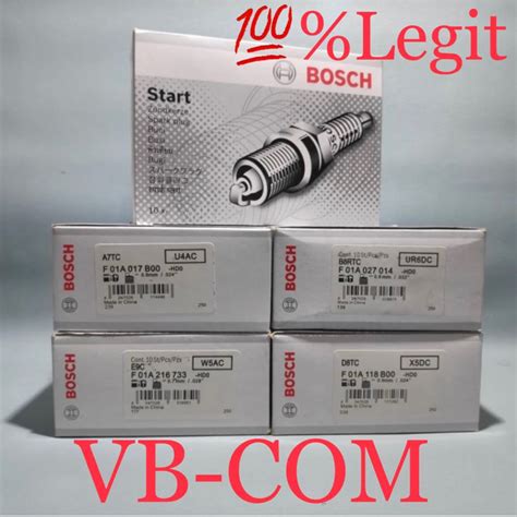 BOSCH Spark Plug Original For Wave Xrm Mio TMX RUSI Wave125