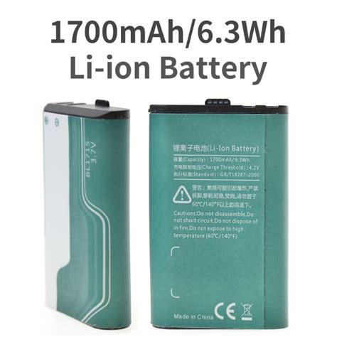 HYT 1700m 3 7V Hytera BL1715 Li Ion Battery For HYT TC 320 Radio Two