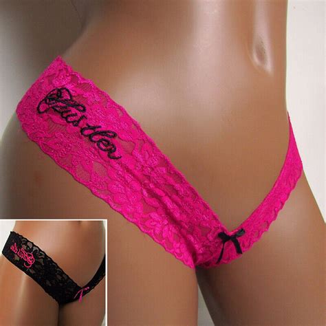 Women Sexy Lace G String Lingerie Mini Underwear Briefs Panties