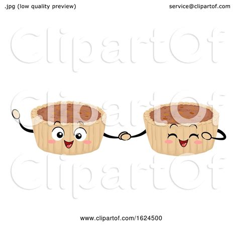 Mascot Food Canada Butter Tarts Illustration by BNP Design Studio #1624500