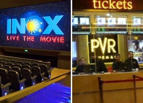 Entertainment - INOX Leisure Limited and PVR Limited announce merger ...