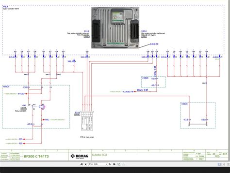 Bomag BF300C Wiring Diagram T4f T3 Function 383 2016 EN IT