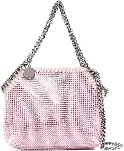 Stella Mccartney Mini Falabella Crystal Embellished Tote Bag Shopstyle