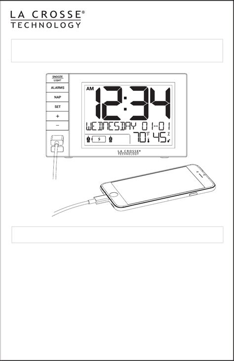 User Manual La Crosse Technology S85906 English 8 Pages