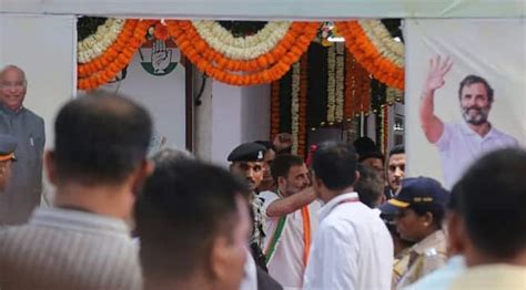 Post INDIA conclave, Rahul Gandhi meets Congress workers at Tilak Bhavan | Mumbai News - The ...