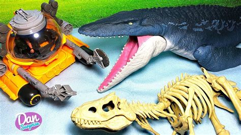 New Mosasaurus Quest For Indominus Rex Play Set Jurassic World Fallen Kingdom Dinosaur Toys