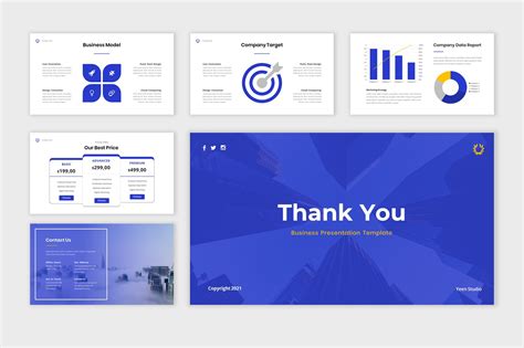 Corporate - Company Business Presentation PowerPoint Template for $16