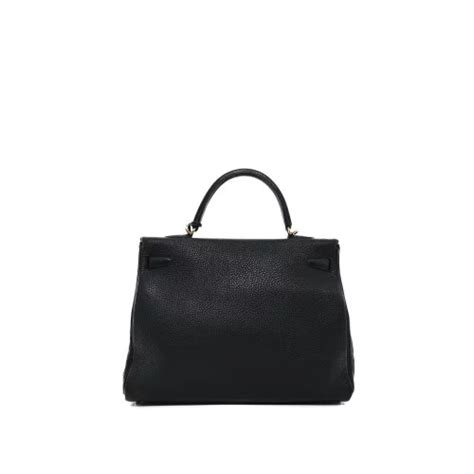 Sac Main Kelly Retourn Herm S Togo Noir Monogram Paris