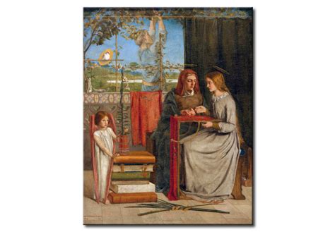 Kunstdruck Kindheit Der Jungfrau Maria Dante Gabriel Rossetti