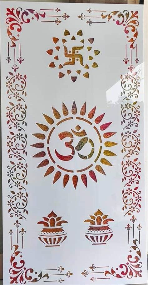 Cnc Plasma Om Chakra With Curl Border Svg Dxf Design Makerbhawan