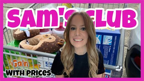 300 Sams Club Haul With Prices Scan And Go Extra Savings Christmas