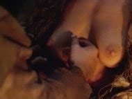 Naked Sandrine Holt In Black Robe