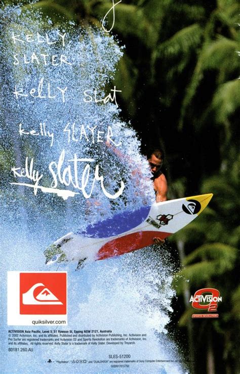 Kelly Slater S Pro Surfer Box Cover Art Mobygames