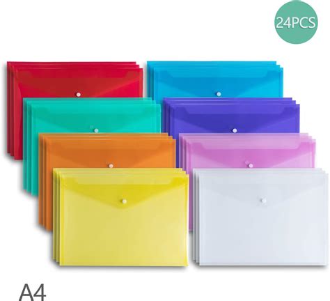 A Plastic Wallet Folders Pack A Plastic Folders Plastic Popper