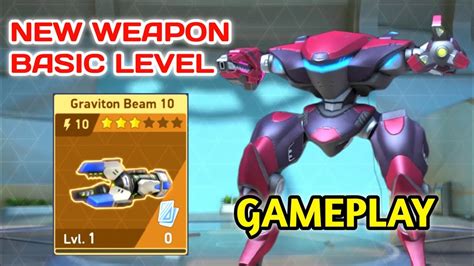 New Weapon Graviton Beam 10 Best Mech Arena YouTube