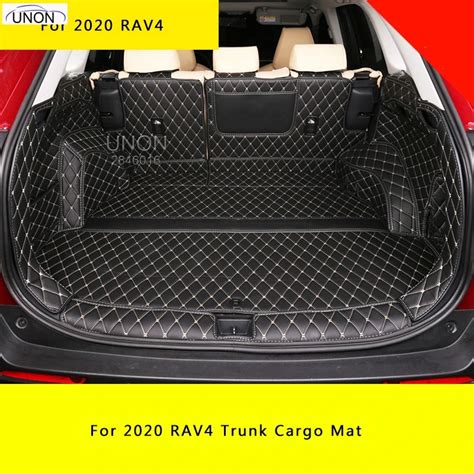 Trunk Cargo Mat Waterproof Cargo Liner Boot Carpets For Toyota RAV4