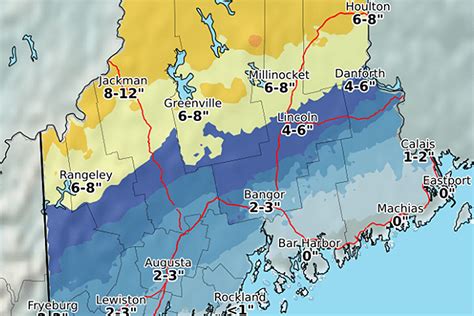 Winter Weather Advisory: Snow, Sleet, Rain Predicted For Bangor