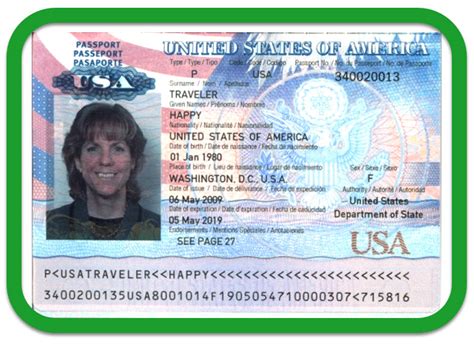 What Is Biographic Page Of Passport - Scannable Passports Maker ...