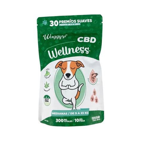 Waggys Premios Suaves Wellness Perros Medianos Cbd Laika Mascotas