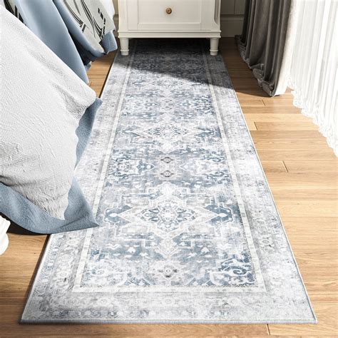 SIXHOME Runner Rugs 2x8 Oriental Area Rug Washable Carpet For Bedroom