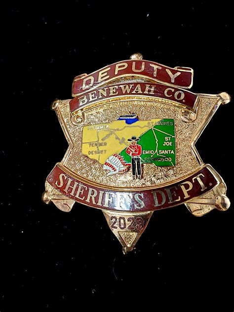 Benewah County Idaho Deputy Sheriff # 2029 - COLLECTORS-BADGES.COM