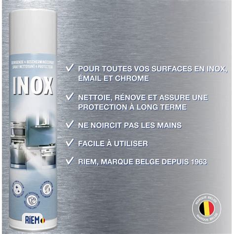 Nettoyant Et Protecteur Inox Spray 300 ML Riem