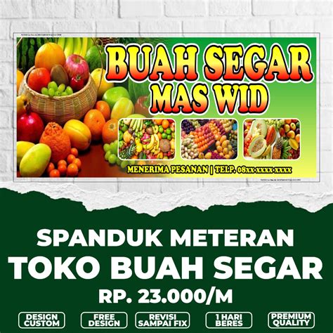 Jual Spanduk Es Buah Prasmanan Banner Es Buah Prasmanan Banner