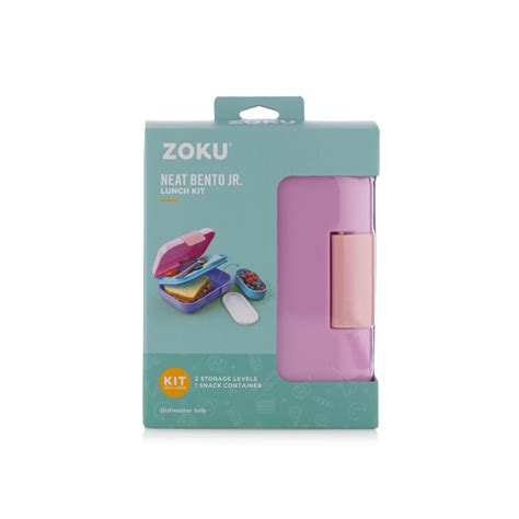 Zoku Lunch Kit Neat Bento Junior Pink Spinneys Uae