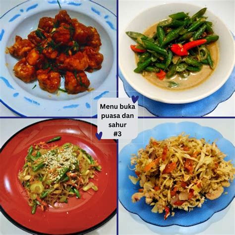 Menu Buka Puasa Dan Sahur Low Budget Endahfidiyawati