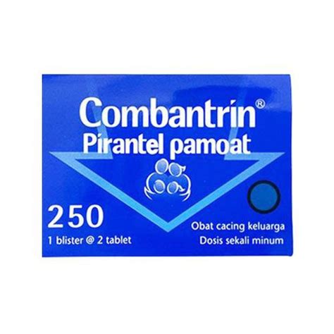 Jual Combantrin 250 Mg Strip 2 Tablet Shopee Indonesia