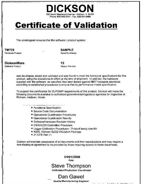 Validation Certificate Template | Templates, Certificate templates, Certificate