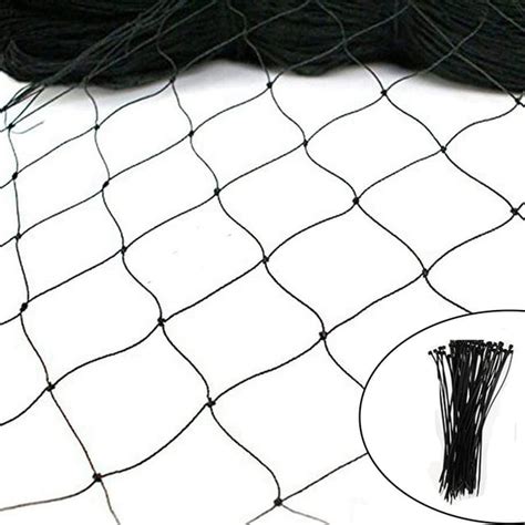 Zl 50x50ft Anti Bird Netting For Garden Heavy Duty Bird Netting With 2 4 Square Mesh Size For