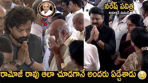 Kalyan Ram Raghavendra Rao Cant Control His Emotion After Seeing Ramoji