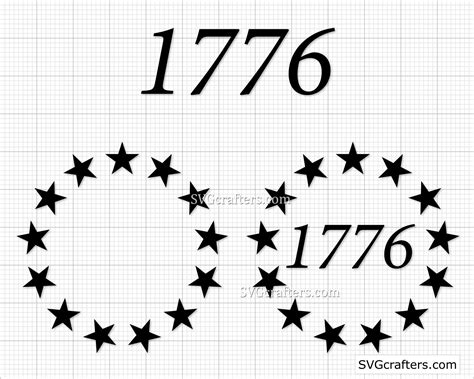 Betsy Ross Svg 1776 Svg American Flag Svg 4th July Svg Etsy