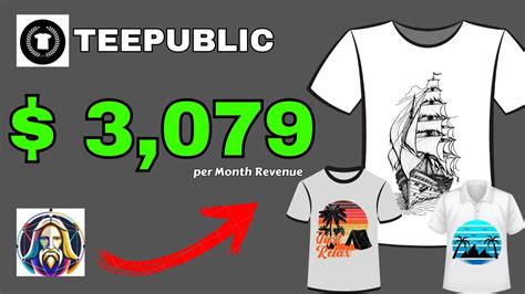 How To Sell T SHIRT ONLINE With Free AI Tools In Teepublic YouTube