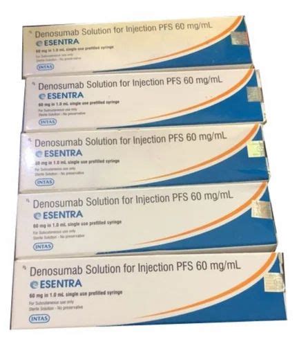 Esentra Mg Injection Denosumab Injection Packaging Type Pack At Rs