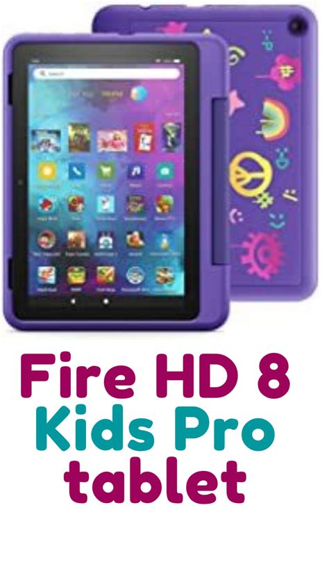 Amazon Fire Hd 8 Kids Pro Tablet 8 Hd Ages 612 32 Gb 2021