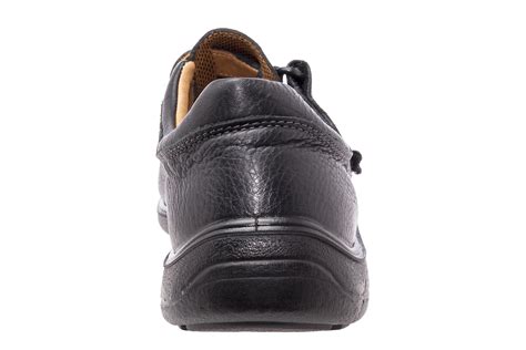 Mens Black Leather Shoes with velcro closure - Men, Large Sizes, Men ...