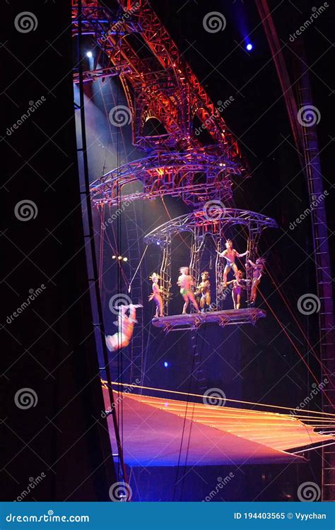 Macau Venetian Theater Cirque Du Soleil Zaia Theatre Aerial Trapeze Stage Entertainment ...