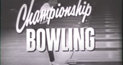 Nelson Burton Jr. vs Dick Weber! circa 1965 - Young Bowling Supply