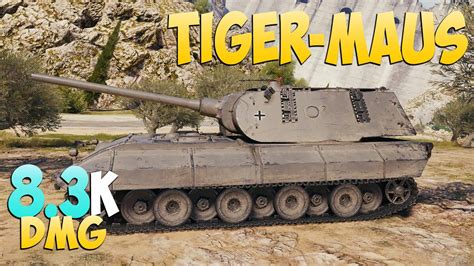 Tiger Maus Kills K Dmg Fleshy World Of Tanks Youtube