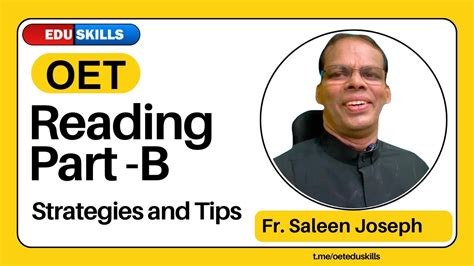 Edu Skills Oet Reading Part B Strategies And Tips Youtube