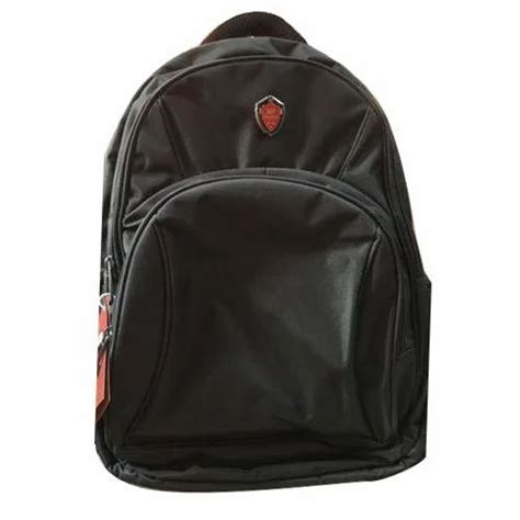 Polyester Black Laptop Backpack At Rs In Delhi Id