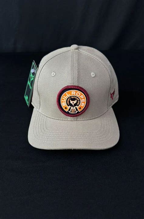 Boné Bull Roper Nude Logo Laranja