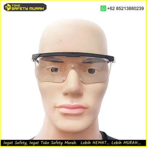 Kacamata Las Kotak Clear Bening V Pro Gurinda Safety Glasses Proyek