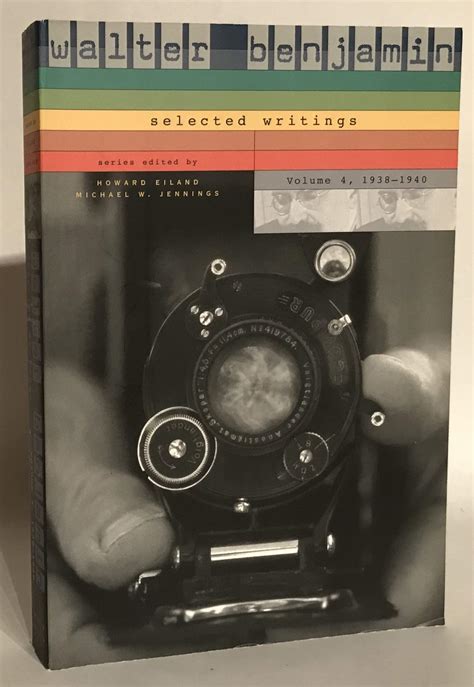 Walter Benjamin Selected Writings Volume 2 Part 1 1927 1930 Paperback 2005 Author Walter Benjamin Michael W Jennings Howard Eiland Gary Smith 1