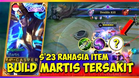 BUILD MARTIS PALING SAKIT 2022 ITEM MARTIS TERSAKIT TOP GLOBAL MOBILE