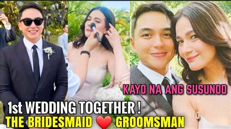 Bea Alonzo And Dominic Roque Attends First Wedding Together Beadom